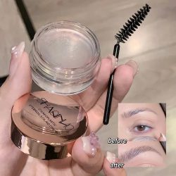 Dreidimensionale Augenbrauenformungsseife, Augenbrauen-Gel-Gel-Textur, schafft ein natürliches Augenbrauen-Styling