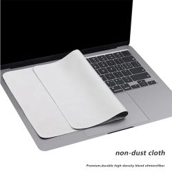 Mikrofaser-Tastatur-Staubschutz für MacBook Pro 15-16 Zoll Air 15, staubdichtes Schutztuch, ultradünn, wasserdicht, Tastaturschutz