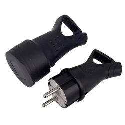 High Poer Buchse Gummi Wasserdicht Elektrisch Geerdet EU Stecker 16A 250V Industrielle Buchse Männliche Und Weibliche Buchse Anti drop