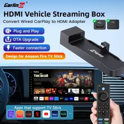 2026 HDMI Carlinkit FireDrive Link für Amazon Fire TV Stick Videos HDMI Fahrzeug-Streaming-Box Auto HDMI Adapter Schnellere Verbindung