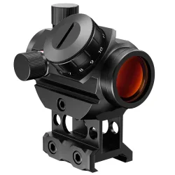 1x20mm Rotpunktvisier 4 MOA Rotpunkt-Jagdzielfernrohr mit 1 Zoll Erhöhungshalterung
