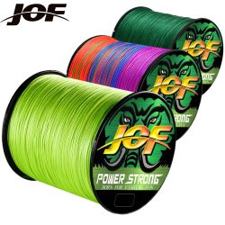 Jof 4 Stränge Angelschnur 300/m geflochten Pe Angeln starke Angelschnur Multi filament langlebige Angelschnur Werkzeug