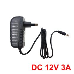 DC 12V 3A Netzteil AC 100-240V Eingang Versorgung Ladegerät Universal Schaltadapter Konverter Stecker für CCTV Kamera DVR NVR LED