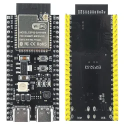 NEUES ESP32-S3 Entwicklungsboard mit 2,4G WLAN BT Modul für AI IOT DIY ESP32-S3WROOM1 N16R8 MCU 44Pin Type-C 8M PSRAM