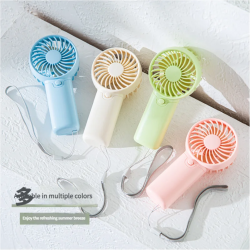 MEET SUN Tragbarer Ventilator, kreativer kompakter Taschenventilator, leichter Mini-Ventilator (AAA-Batterien nicht im Lieferumfang enthalten)