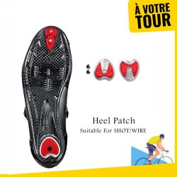 Rennrad-Schloss-Schuhe HEEL CLEAT Ersatzstollen für die Sohle verfügt über die austauschbare Nieten-Fersenschuh für Sidi-Schuhe
