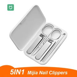 5-in-1 Mijia Nagelpflegeset: Professionelles Beauty-Tool-Set mit Nagelknipser, Ohrreiniger und Nagelfeile