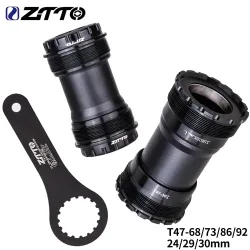 ZTTO T47 Fahrrad-Innenlager und Installationswerkzeug 24 MTB Rennrad-Kurbelgarnitur DUB 29 30 mm Gewinde 47 68 73 mm Shell Spline Axis
