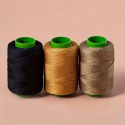Grobes Nähgarn für Jeans, 3-strängiges dickes Nähgarn, geeignet zum Nähen von Jeans, Decken, Rucksäcken und Kleidung