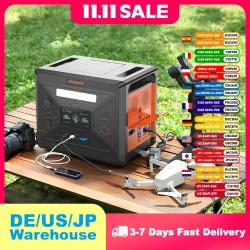 SOLARPLAY 2304WH Tragbares Kraftwerk LiFePo4-Batterie 2500 W BMS USV-Stromversorgung 220 V Solargenerator Speicher Energie Camping