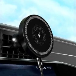 Magnetisches kabelloses Auto-Ladegerät für Lüftungsschlitze ? Handyhalterung für iPhone 17 16 Pro Max 15 14 13 12 ? Schnelles Laden ? Handyhalterung