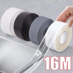 Wasserdichte Dichtung sband streifen PVC selbst klebende Wanda uf kleber für Badezimmer Dusche Bad Dichtung Dichtung streifen Küchen spüle Forms icher