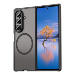 Z Fold7 Hüllen Luxus Slim Matte Magsafe Hülle Rand Bunte Schutzhülle für Samsung Galaxy Z Fold7 Anti-Drop 4 Ecken/Busi