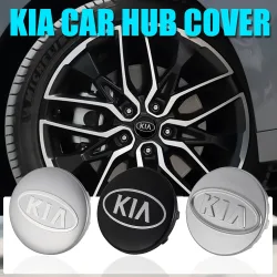 4 stücke 56/58 MM Auto Radnabe Center Caps Für KIA K3 Rio Sportage Ceed 3 4 K5 Picanto Optima Sorento Ceed Cadenza X Linie K1 Borrego