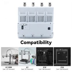 Toaiot BMCU 370C AMS Lite BMCU370C Hall-Sensor Bidirektionale Pufferung für A1 MINI 3D-Drucker AMS MMU