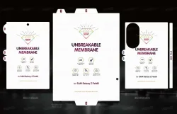 Weiche, mattierte Hydrogel-Folie für Samsung Galaxy Z Fold 8 Fold8 Wide 7,6 Zoll Vorder- und Rückseite HD Klarer TPU-Displayschutz.