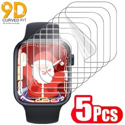 5 Stück Hydrogel-Folie für Apple Watch 5 6 SE 40MM 44MM 42MM 38MM Displayschutz Apple Watch Ultra 49MM 7 8 9 41MM 45MM 10 42/46MM