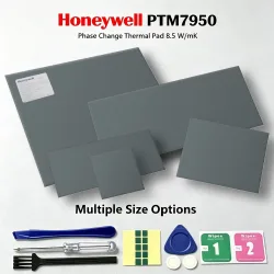 Honeywell PTM7950 8,5W/mK Phasenwechsel-Wärmeleitpad Wärmeableitungsfolie für Laptop, Desktop, GPU, CPU, SSD PTM Wärmeleitpads