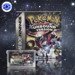 USA ESP Version IC RTC Flash Cart Pokemon Unbound GBA Spielmodul Videospielkonsolen-Karte ROM Hack Spanisch Englisch Sprachversion