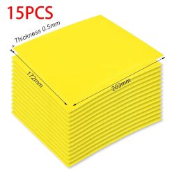 10/15 Stück 3240 Epoxid-Faserplatte für 3,2V 280Ah 320Ah 310Ah 90Ah 12,8V LiFePO4-Akkupack DIY-Verwendung 203*172*0,5mm