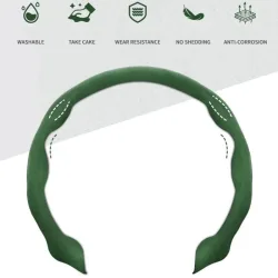 Kartenförmiger Wildleder-Lenkradbezug, Ultra-Dünn, Dynamisch und Modisch, Universelle Version