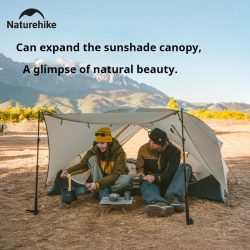 Naturehike Mongar UL Campingzelt für 1?2 Personen, 15D-Nylon, 3-Jahreszeiten-Zelt, ultraleicht, tragbar, wasserdicht, Reisezelt