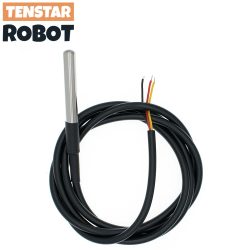 DS18B20 Edelstahlpaket 1 Meter/3 Meter wasserdichter 18b20 Kabelsonde Temperatursensor