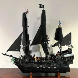 2026 NEU 2862 Teile Fluch der Karibik Schiffsrekonvolutierung Kriegsschiff Black Pearl Segelboot Bausteine Montage-Spielzeug Kindergeschenk