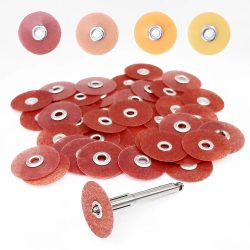 50 Teile/beutel Dental Endbearbeitung und Polieren Scheiben Verbundwerkstoffe Keramik und Glas Ionom Restaurationen Autoklavierbar Dental Material