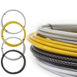 3 Meter geflochtenes Fahrradkabel Slick Lube Shift-Gehäuse Weave Bremsschlauch Schaltwerk Shifter Line Wire für Rennrad Mountainbike