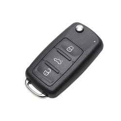 3-Tasten-Fernbedienung, Flip-Rohling, Abdeckungen, Autoschlüssel für VW, Autoschlüsselgehäuse, für Volkswagen Golf, Jetta, Polo, Käfer, Caddy, Eos, Scirocco Touran