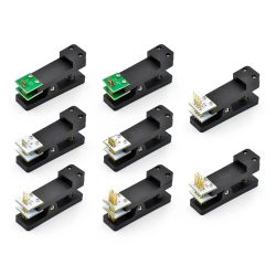 2,54 2,0 1,5 1,27 1,25 100mil 50mil 3P 4P 5P 6P 7P 8P 9P 10P PCB Clip Clamp Fixture Probe Pogo Pin Download Program Burn