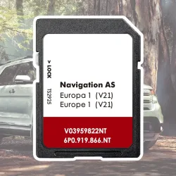 2026 Neueste Navi-Navigation AS V21 MIB2 SD-Karte Leon Ateca Ibiza Toledo Alhambra 2025 SD-Karte Navi-Karte für Seat