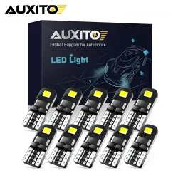 AUXITO, AUXITO 2/10Pcs W5W T10 LED Canbus Keine Fehler Birne Auto Innen Licht 194 LED Signal Lampe für Hyundai Toyota CHR Corolla 150 Camry