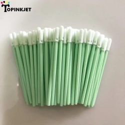 100 teile/beutel Fiber Optic Reinigung Werkzeug Micro Reinigung Schaum für Faser Reinigung Druckkopf Reinigung Werkzeug