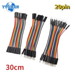 20Pin Dupont Line Stecker auf Stecker Buchse auf Buchse Stecker auf Buchse Überbrückungsdrahtkabel 10 cm 20 cm 30 cm für Arduino DIY KIT