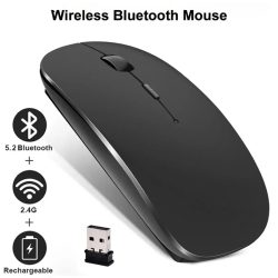 Universal Bluetooth-kompatibel Maus Drahtlose Maus Stille Computer Mäuse Tragbare Arbeits Gaming Maus Für Lenovo Laptop Tablet