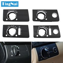 LHD RHD Front Dashboard Scheinwerfer Lampe Schalter Abdeckung Trim Ersatz Für Mercedes Benz W211 E Klasse 320 350 550 2003-2008