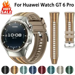 Original-Armband für Huawei Watch GT 7 6 Pro Smartwatch, Silikon-Verbundarmband, Correa Huawei Watch GT6 Pro Band Zubehör