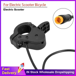 300X Gashebel für Elektrofahrrad Roller Daumen-Gaspedal 24V 36V 48V 72V Rechts-/Links-Hand Universalzubehör
