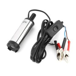 Elektrische Kraftstoffpumpe, Wasser- und Öltransferpumpe, Tauchpumpe zum Betanken, für Diesel, Wasserpumpe, 12 V, 24 V, 38 mm, für Auto und Motorrad