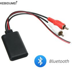 Auto Wireless 2 RCA Bluetooth Empfänger Modul AUX Adapter Musik Audio Stereo Empfänger Für 2 RCA Schnittstelle Fahrzeuge