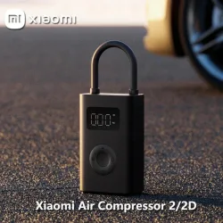 Xiaomi Mijia Tragbarer Luftkompressor 2/2D Digitaler Reifenfüller Elektrische Luftpumpe für Auto Motorräder Fahrräder