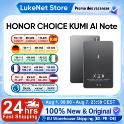 HONOR CHOICE KUMI AI Note Ultra-Dünner Rekorder 24-Stunden-Aufnahme, KI-Transkription für 130+ Sprachen, Kompatibel mit HONOR Magic/600 Serie, für iPhone SAMSUNG