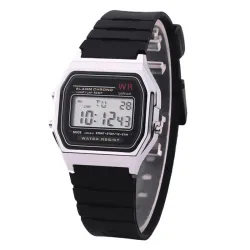 Mode Elektronische Frauen Uhren Männer Rose Gold Kautschukband LED Digital Armbanduhr Damen Mädchen Sport Uhr Relogio feminino