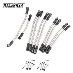 313 mm/324 mm Metallverbindungssatz Verbindungsstange mit Nylon-Endsatz für Axial SCX10 SCX10 II 90046 1/10 RC Crawler Car