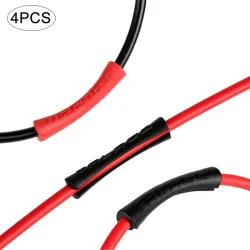Toopre 4PCS Fahrrad Äußere Bremse Getriebe Kabel Wrap Schutz Abdeckung Fahrrad Brems Shift Linie Hülse Radfahren Rahmen Schutzhülle