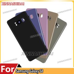 Neues Glasgehäuse für Samsung Galaxy S8 Rückseite Akkudeckel Rückwärtige Abdeckung Gehäuse-Panel Ersatzteil