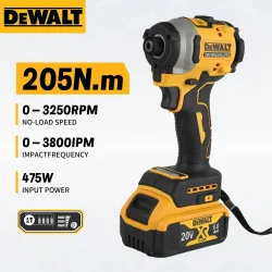 DeWalt DCF850 Bürstenloser 20-V-Lithium-Ionen-Schraubendreher, Bohrer und Auto-Reparatur-Elektrowerkzeug (keine Batterie)