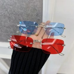 Mode quadratische Sonnenbrille Frauen Männer Marke Designer stilvolle Sonnenbrille weibliche Outdoor geometrische Reise oculos de sol